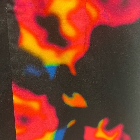 NWT!! Milly New York Rosette A-line Mini Dress. Size 4. Beautiful vibrant print. - Picture 10 of 11